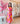 Vestido Halter Rosa / Naranja