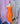 Vestido Strapple Olanes - Naranja