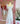 Vestido Blanco Rosas