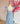 Vestido Encaje Manga Olan Baby Blue
