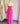 MAXI VESTIDO MESH TIERED HOT PINK