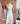 Vestido Blanco Rosas